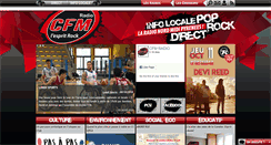Desktop Screenshot of cfmradio.fr